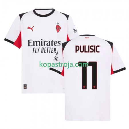 Billiga Fotbollströjor AC Milan Christian Pulisic 11 Borta tröja 2025/26 Kortärmad